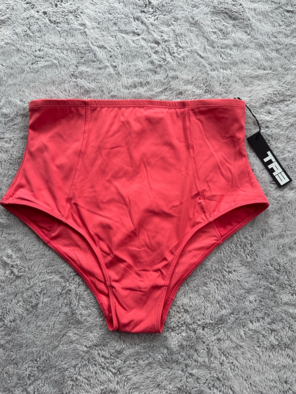 TA3 Kini Bottom Bikini Shapewear Swimsuit Separate Coral Large